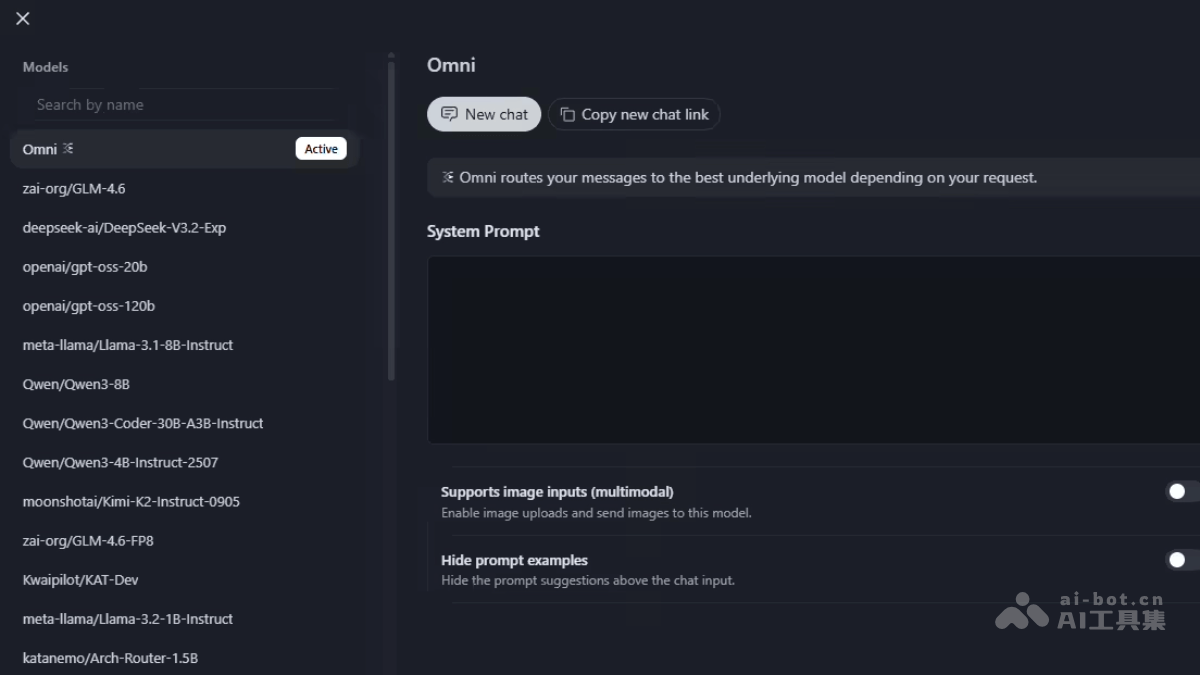 HuggingChat Omni – Hugging Face推出的AI模型聚合平台