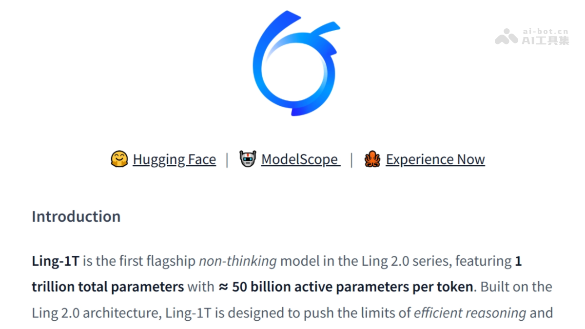 Ling-1T – 蚂蚁集团开源的大型语言模型