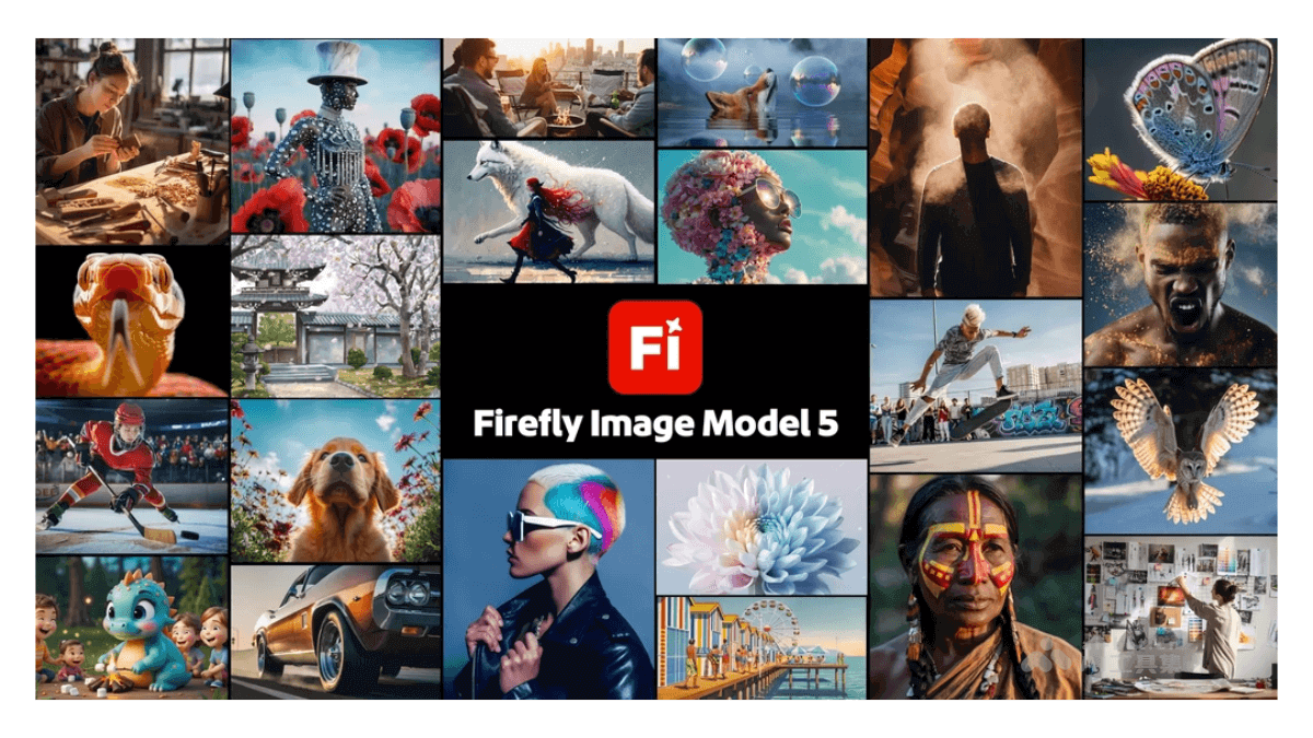 Firefly Image 5 – Adobe推出的最新图像生成模型