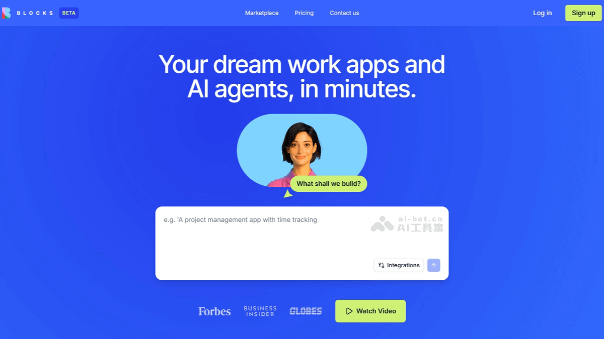 Blocks – AI应用构建平台，零代码构建应用和自动化Agent