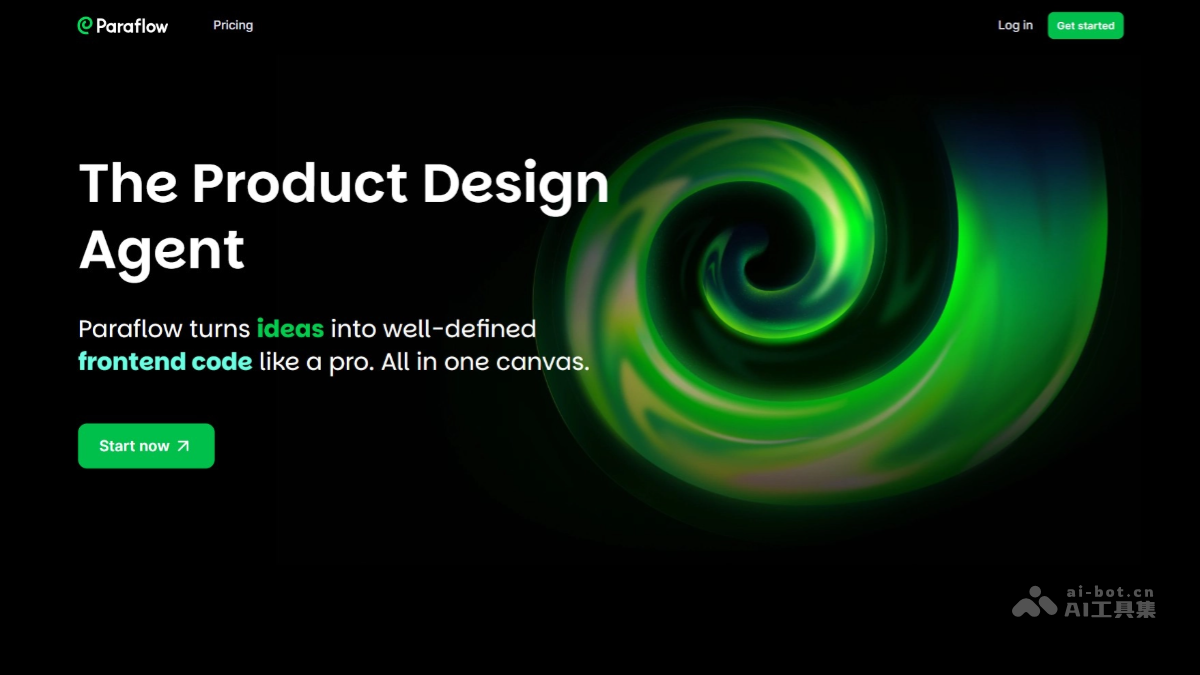 Paraflow – AI产品设计工具，将创意转为前端代码
