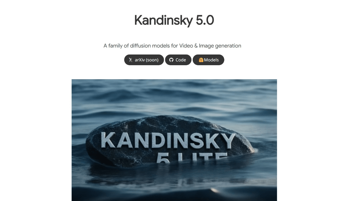 Kandinsky 5.0发布：俄罗斯AI团队开源强大的视频与图像生成大模型