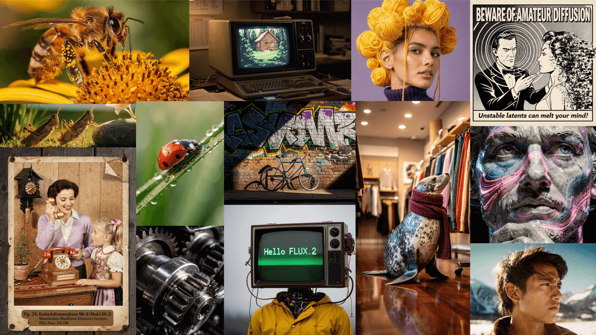 FLUX.2 – 黑森林开源的图像生成与编辑模型