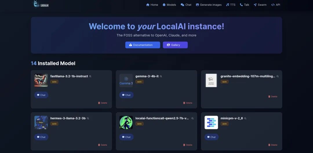 LocalAI：33k star的开源AI项目，把 AI 大模型装进你的本地服务器！