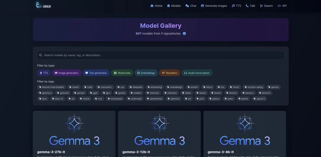 LocalAI：33k star的开源AI项目，把 AI 大模型装进你的本地服务器！